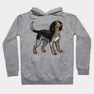 Dog - Bluetick Coonhound - Blue and Tan Hoodie